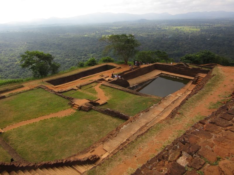 Ruins of the palace buildings