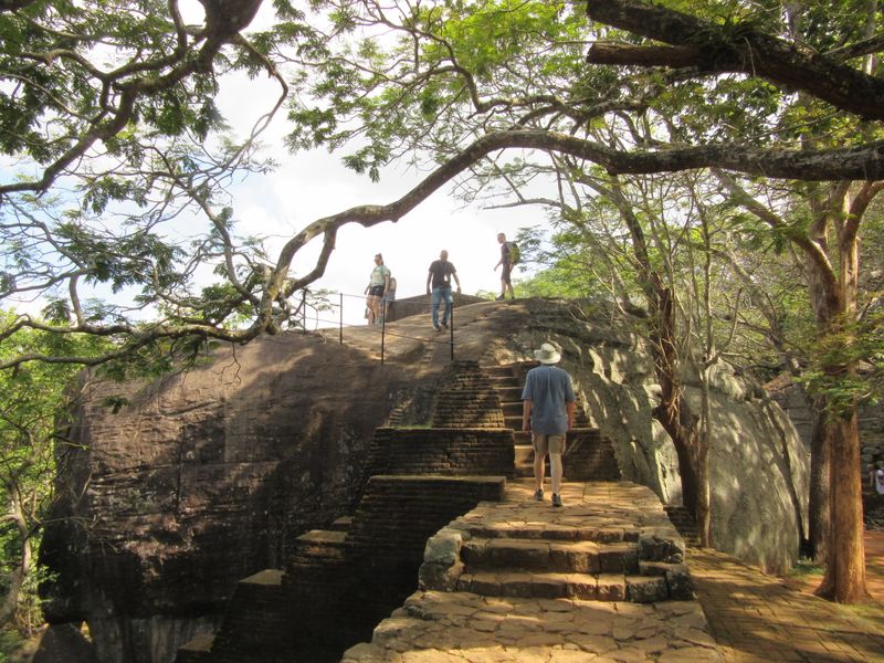 Back at the bottom, we explore the Cistern Rock