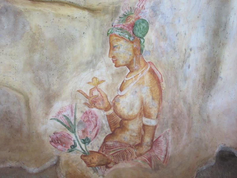 Reproductions of the rock frescoes