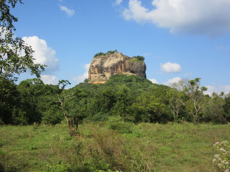 An ancient magma plug from a long-ago-eroded volcano