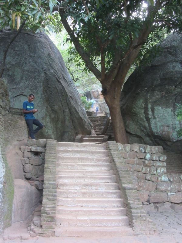 The climbing starts