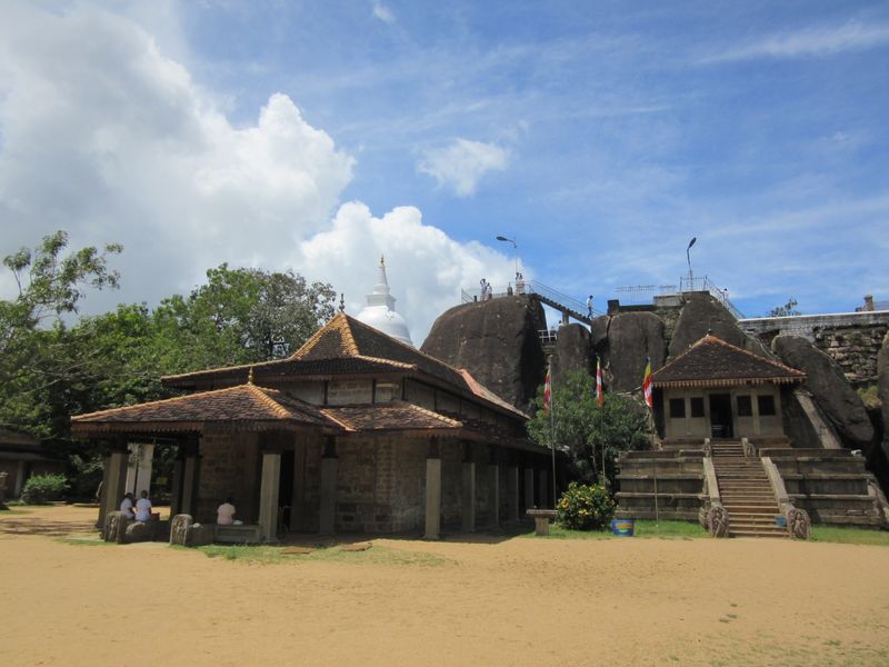 Isurumuniya Vihara (rock temple from the reign of Devanampiya Tissa r 307 - 267BCE)