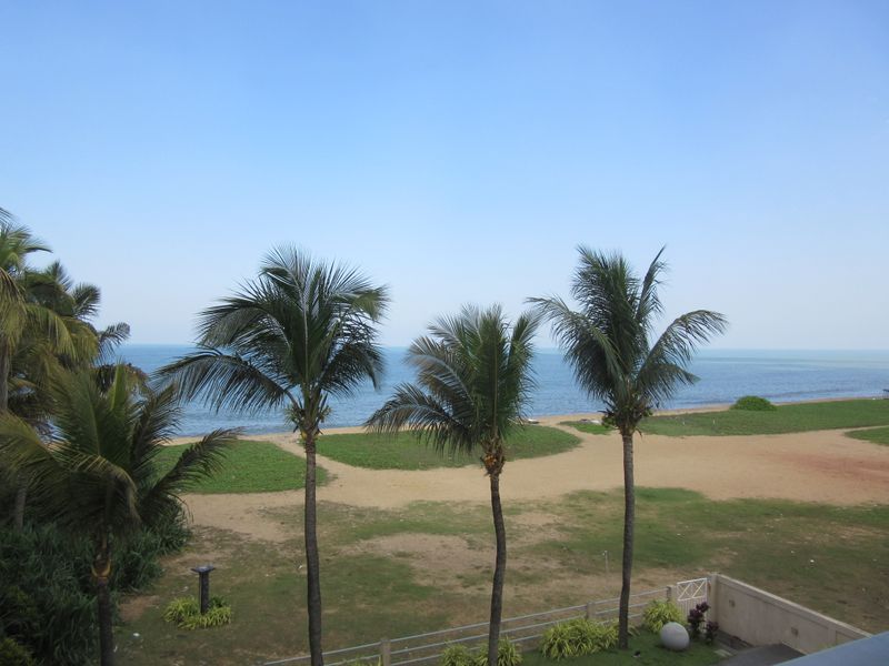 View from our balcony