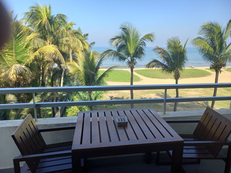 Our balcony