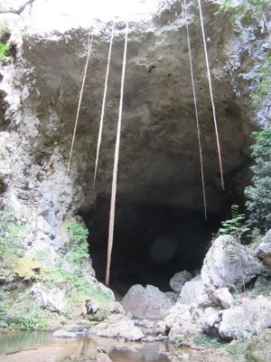 Rio Frio Cave mouth