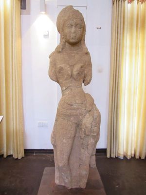 A Nagini (Snake-Goddess) Image 4th century CE