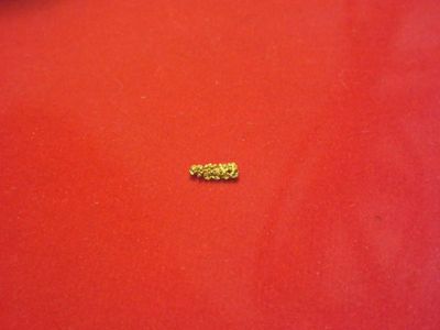 8mm long gold decoration featuring 14 flowers