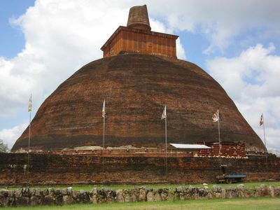 Jetavanarama Dagoba - built 3rd century CE