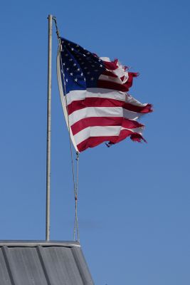 Tattered but proud