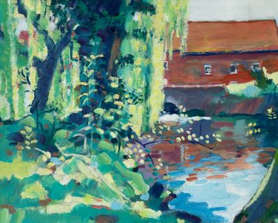 Old Water Mill - On The River Burn