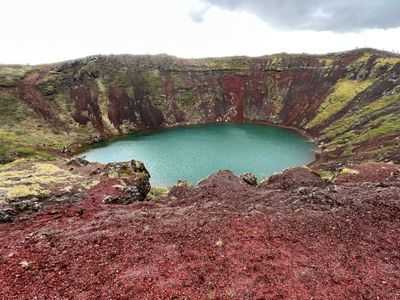 Kerid volcano