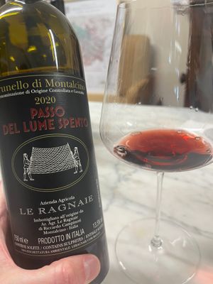 Le Ragnaie tasting, Montalcino