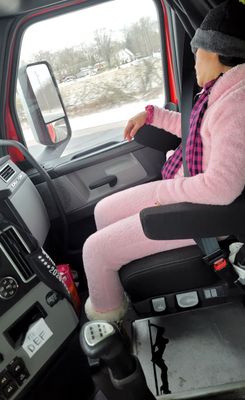 Eve Often Falls Asleep When Riding With Me Sightseeing. Winter 2022