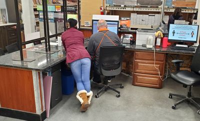 Eve's Trying For A Discount At Home Depot
