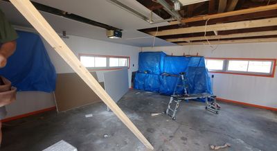 Ceiling Going In... These Guys Were The Worst. It Took Forever And I Ended Up Finishing The Job Myself.