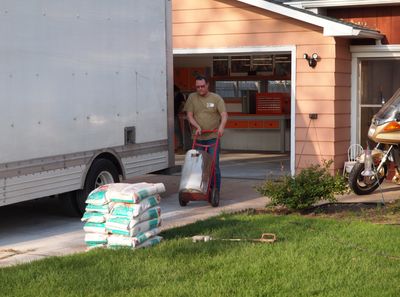 Getting Started On Leveling The Floor.