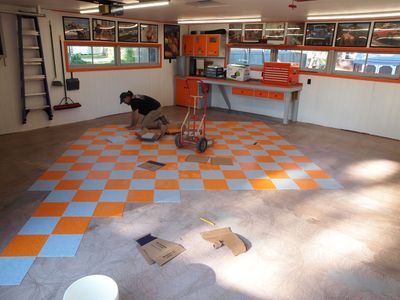 Looking Better Already...That Floor Looked Awful Before.