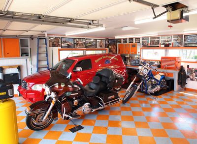 Garage...Before And After
