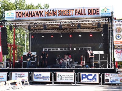 There Was A Band Playing At Stages On Both Ends Of Downtown All Day.