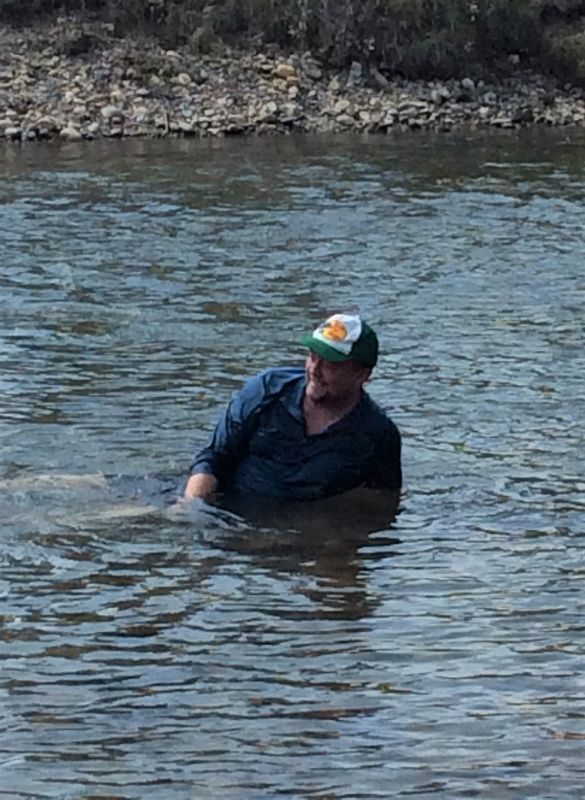 Matt in river.JPG