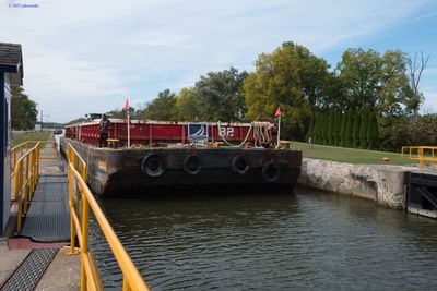 Big Barge On The Canal