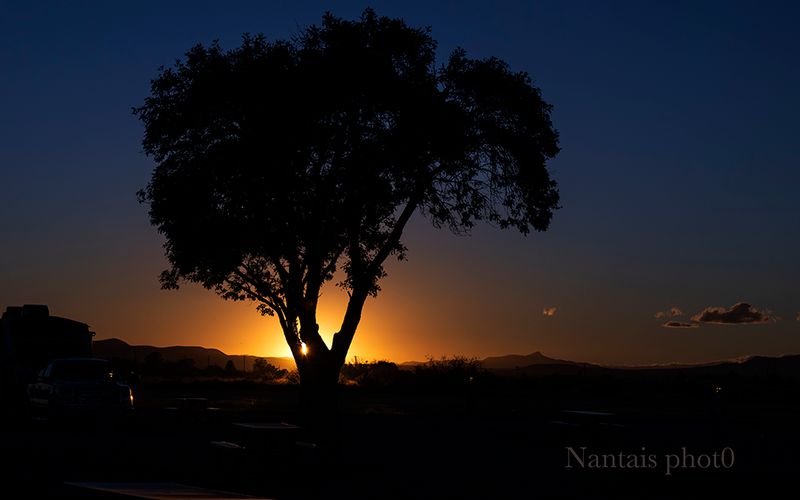 First Arizona sunset 2022 photo Rick Nantais photos at