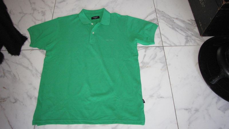 large CARL GROSS polo groen 17,50