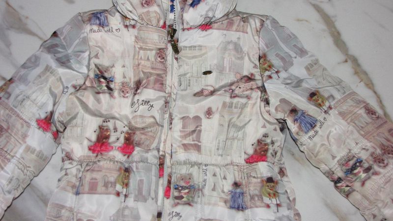 110 JILLY muizen jas detail