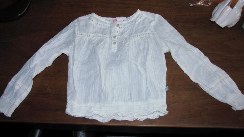 110-116 WE witte tuniek 12,00