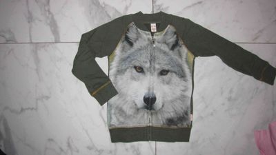 122-128 WILD wolf vest 19,50