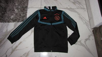 128 AJAX traininingsjas groen zwart 18,50