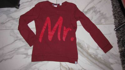 140 NIK & NIK bordeaux sweater 18,50