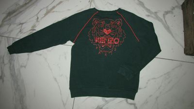 152 KENZO sweater groen akant