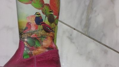 26 WILD vogel laars detail