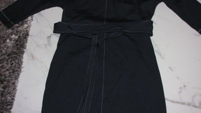 34 EXPRESSO blauwe jurk detail 