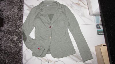 38 TRENTA QUATTRO soepel colbert groen 18,50