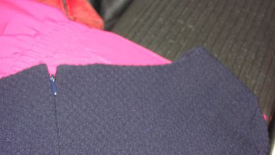 42 CAVALLARO jurk detail stof
