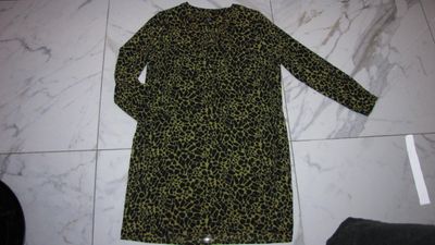 46 &CO  jurk zwart geel xl 22,50