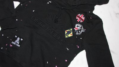 116-122 DESQUARED hoody detail