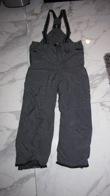 152 OTRS SKIBROEK antraciet met bretels 20,00
