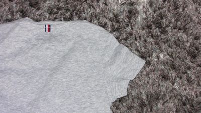 104 TOMMY HILFIGER shirt grijs akant detail
