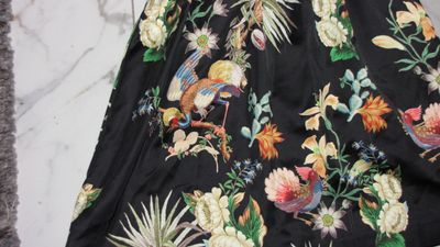 122-128 STEPS bloemen jurk detail