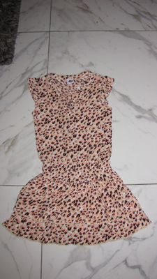 134-140 JM roze ROEZEL jurk 15,50