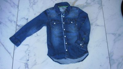 104 VINGINO stoer jeans overhemd 16,50