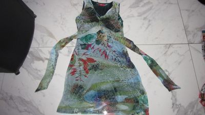 38 LIV voile jurk medium 19,00