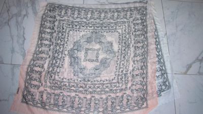 CODELLO sjaal roze wit 15,50