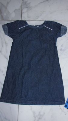 122-128 set JEANSJURK & detail jurk 