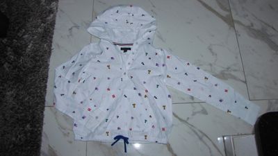 146-152 TOMMY HILFIGER hooded blouse *nieuw* 22,50