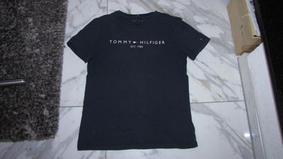 164 TOMMY HILFIGER shirt donkerblauw 16,00
