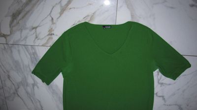 46 NORAH groene jurk detail